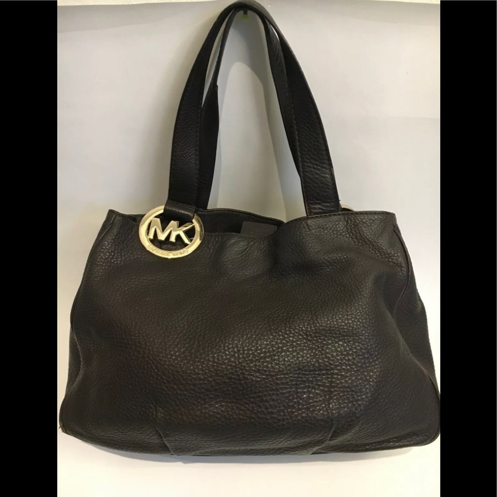 Michael Kors Fulton Tote dark brown